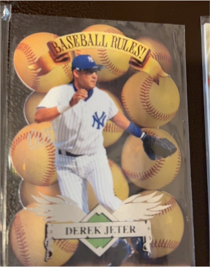 1997 Fleer Ultra Baseball Rules! #3 Derek Jeter — front