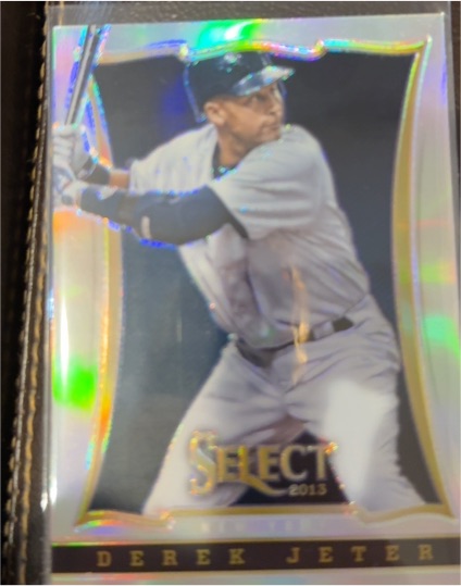 2013 Panini Select #5 Derek Jeter — front