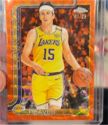2025-26 Topps Chrome #126 Austin Reaves — front