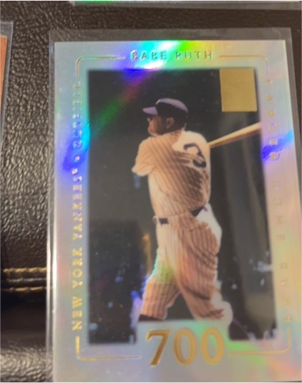 2000 Upper Deck Legends #700 Babe Ruth — front