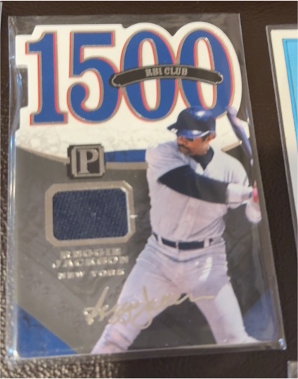 2016 Panini Pantheon #90 Reggie Jackson 1500 RBI Club — front