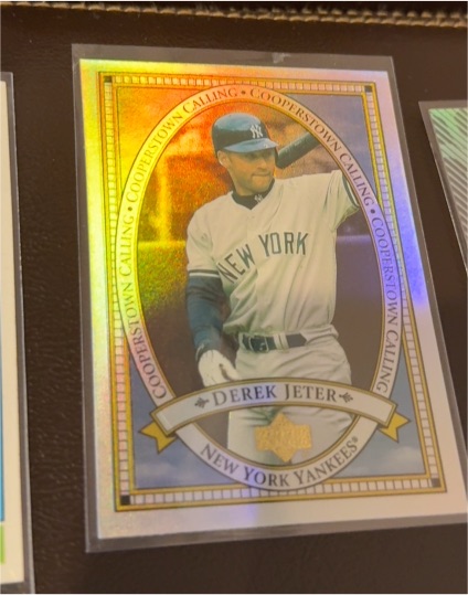 2000 Upper Deck Cooperstown Calling #CC11 Derek Jeter — front