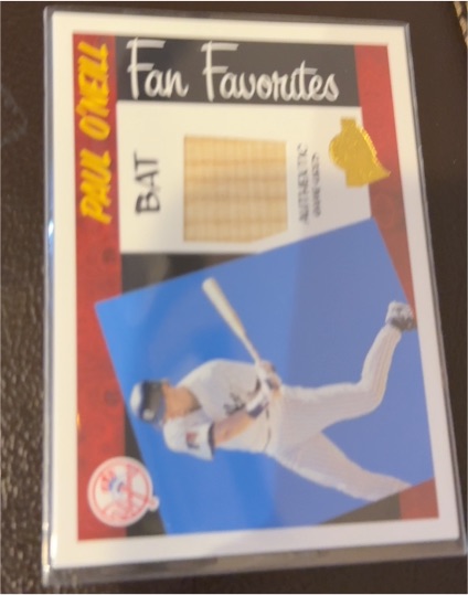 2005 Topps All-Time Fan Favorites #FFR-PO Paul O'Neill — front