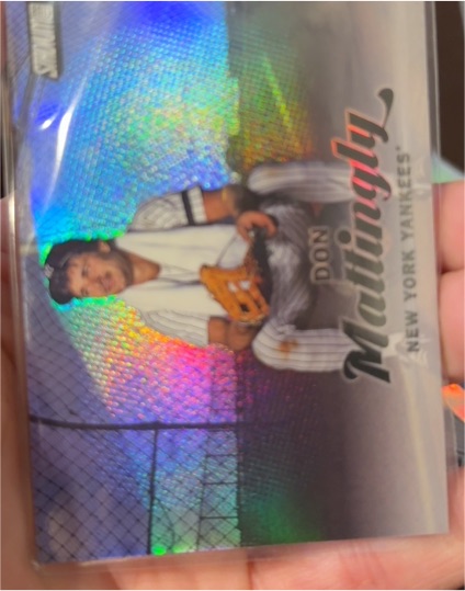 2002 Upper Deck Don Mattingly New York Yankees — front