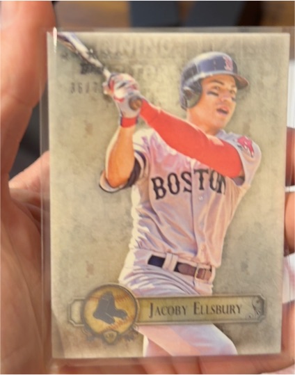 2009 Upper Deck A Piece of History #36 Jacoby Ellsbury — front