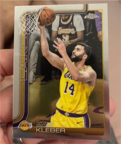 2025-26 Topps Chrome #157 Maxi Kleber — front