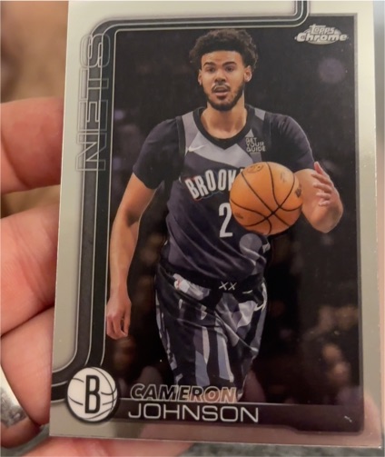 2025-26 Topps Chrome #84 Cameron Johnson — front