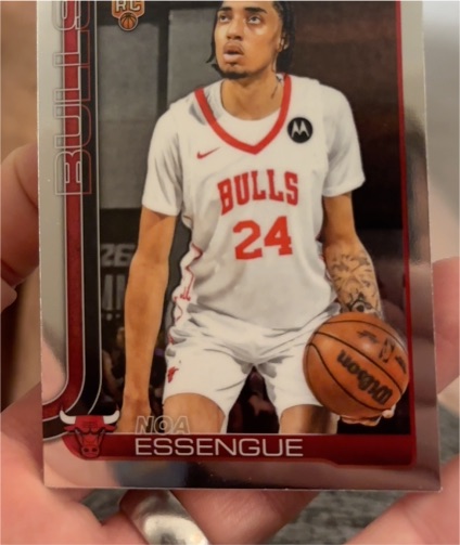 2025-26 Topps Chrome #262 Noa Essengue — front