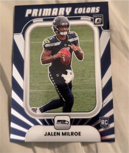 2025 Panini Donruss Optic #15 Jalen Milroe — front