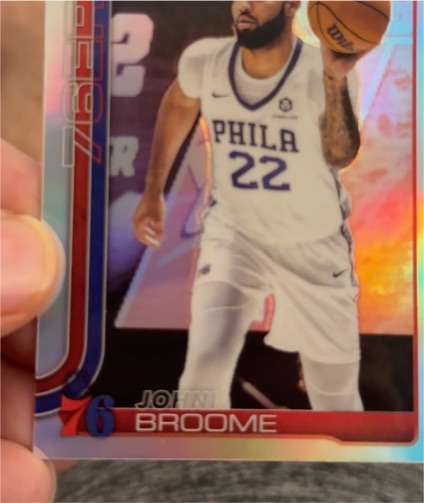 2025-26 Topps Chrome #285 Johni Broome — front