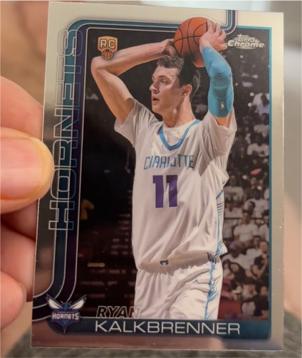2025-26 Topps Chrome #284 Ryan Kalkbrenner — front