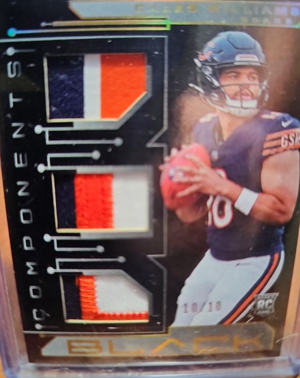 2024 Panini Black Components Justin Fields #CO3 — front