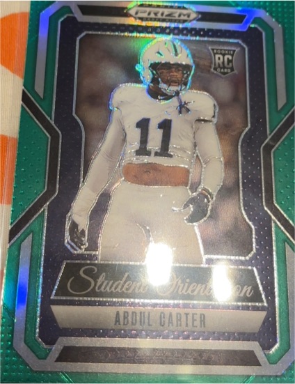 2025 Panini Prizm Draft Picks #10 Abdul Carter — front