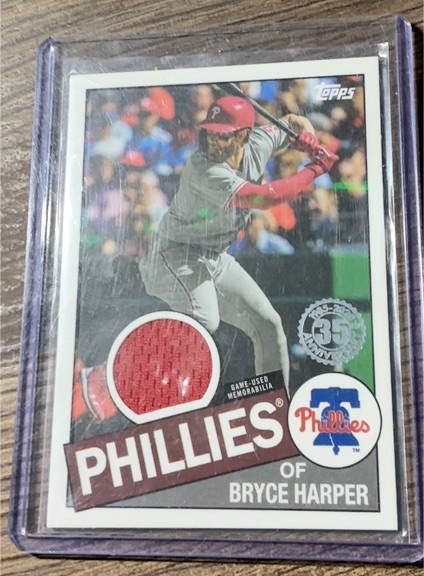 2020 Topps '85 Topps Design #85C-31 Bryce Harper — front