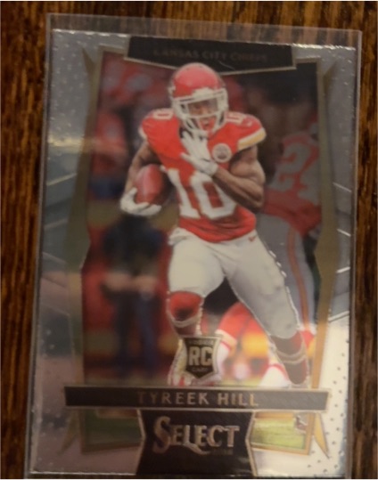 2016 Panini Select #65 Tyreek Hill — front