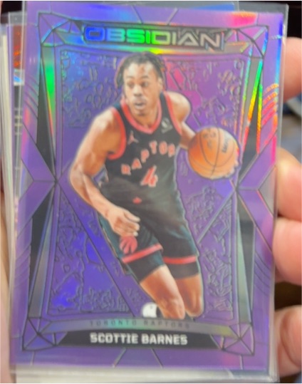 2023-24 Panini Obsidian #173 Scottie Barnes — front