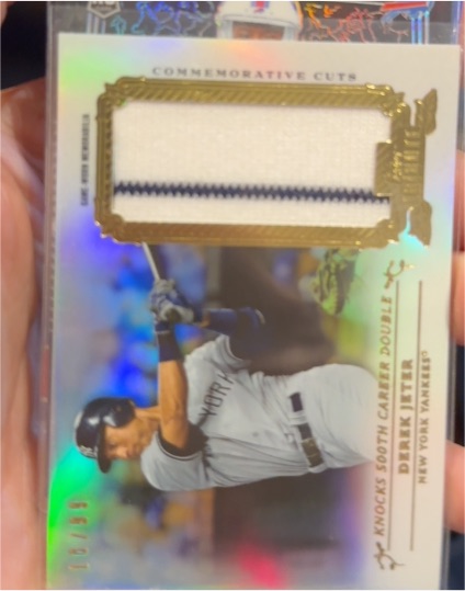 2013 Panini Commemorative Cuts #CC-DJ Derek Jeter — front