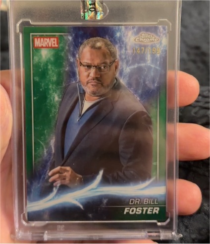 2025 Topps Chrome Marvel Studios #95 Dr. Bill Foster — front