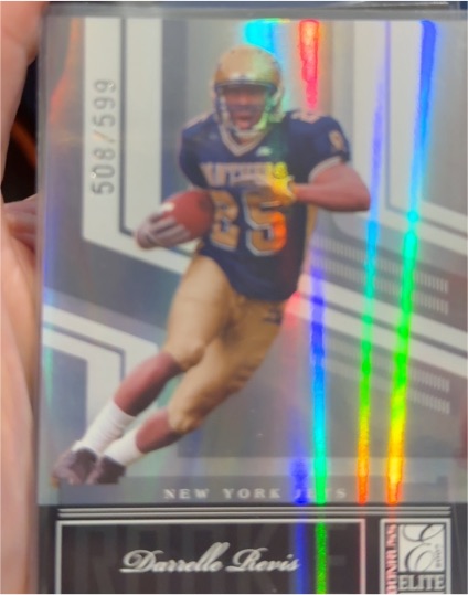 2007 Donruss Elite Rookie #308 Darrelle Revis — front