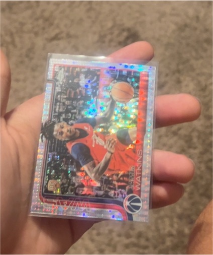 2025-26 Topps Chrome #294 Jamir Watkins — front
