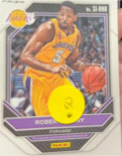 2023-24 Panini Robert Horry #51-RHO — front