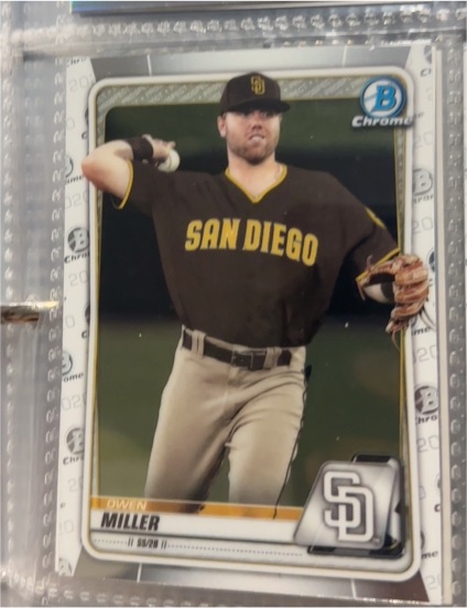 2020 Bowman Chrome Prospects #BCP-102 Owen Miller — front