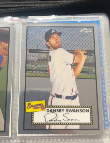 2021 Topps Chrome Platinum Anniversary #241 Dansby Swanson — front