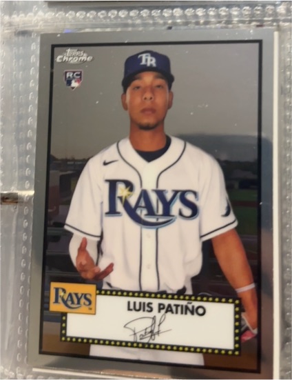 2021 Topps Chrome Platinum Anniversary #82 Luis Patiño — front