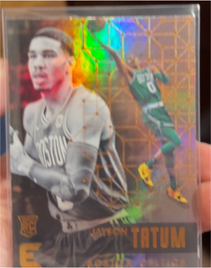2017-18 Panini Essentials #129 Jayson Tatum — front