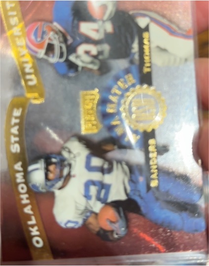 1995 Classic Images Ltd Live Errict Rhett/Trent Dilfer #F-29 — front