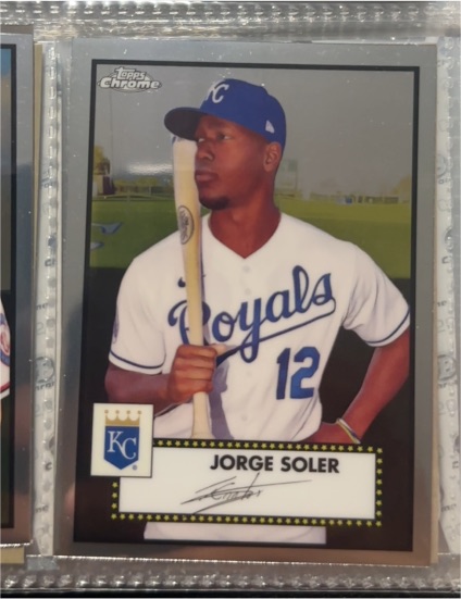 2021 Topps Chrome Platinum Anniversary #151 Jorge Soler — front