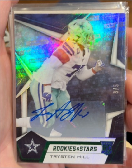 2019 Panini Rookies & Stars #RC Trysten Hill — front