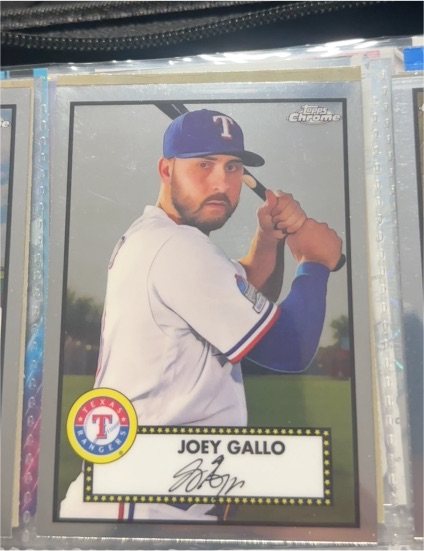 2021 Topps Chrome Platinum Anniversary #202 Joey Gallo — front