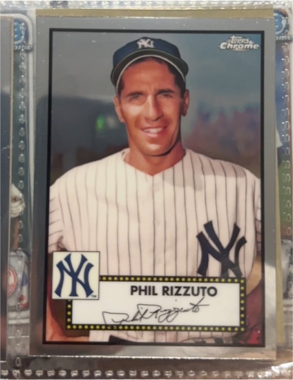 2021 Topps Chrome Platinum Anniversary #664 Phil Rizzuto — front