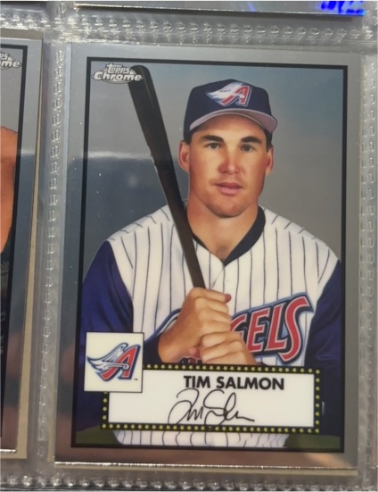 2021 Topps Chrome Platinum Anniversary #582 Tim Salmon — front