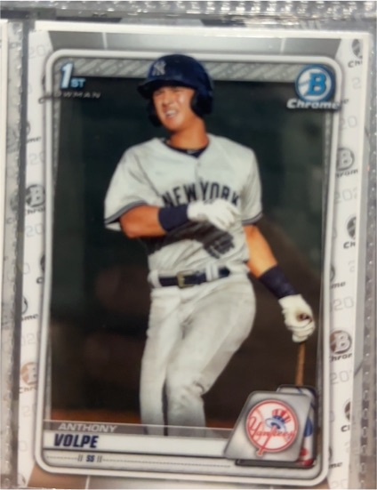2020 Bowman Chrome Prospects #BCP139 Anthony Volpe — front