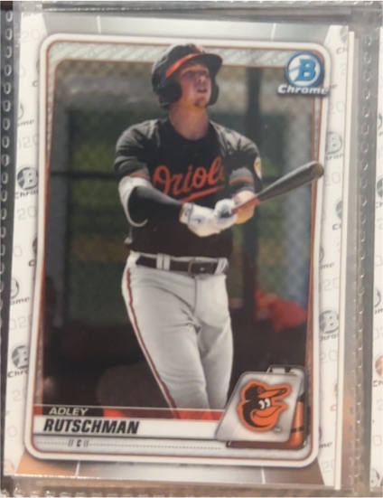 2020 Bowman Chrome Prospects #BCP-50 Adley Rutschman — front