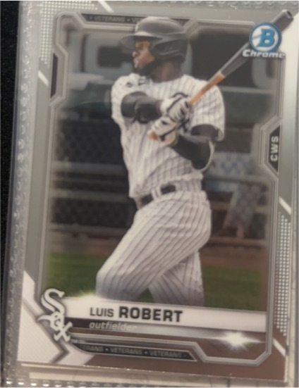 2021 Bowman Chrome #90 Luis Robert — front