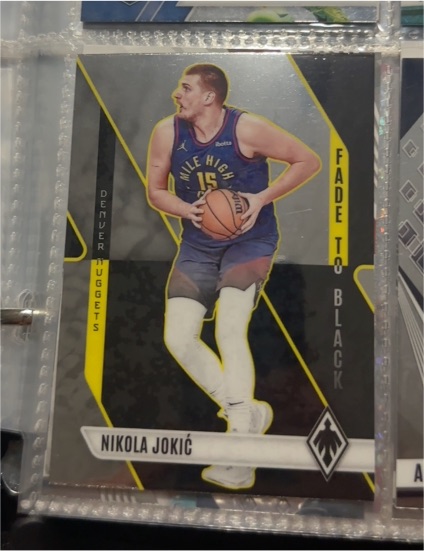 2023-24 Panini Phoenix #20 Nikola Jokic Fade To Black — front