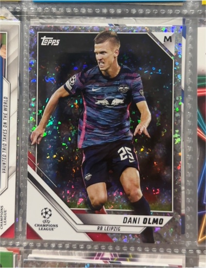 2021-22 Topps Chrome UEFA Champions League #141 Dani Olmo — front