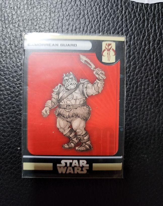 2007 Star Wars Miniatures WOTC #44 Gamorrean Guard — front