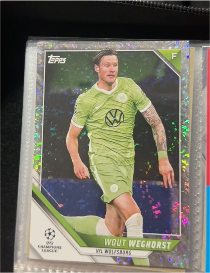 2021-22 Topps UEFA Champions League 1st Edition #7 Wout Weghorst — front