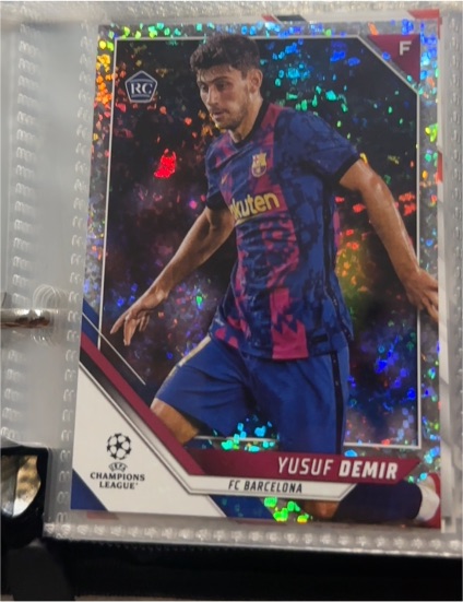 2021-22 Topps UEFA Champions League #140 Yusuf Demir — front