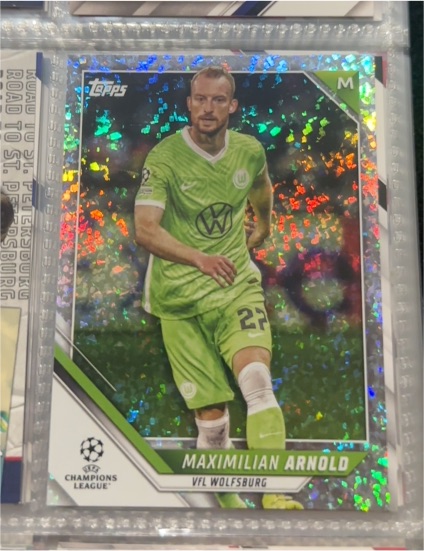 2021-22 Topps Chrome UEFA Champions League #151 Maximilian Arnold — front