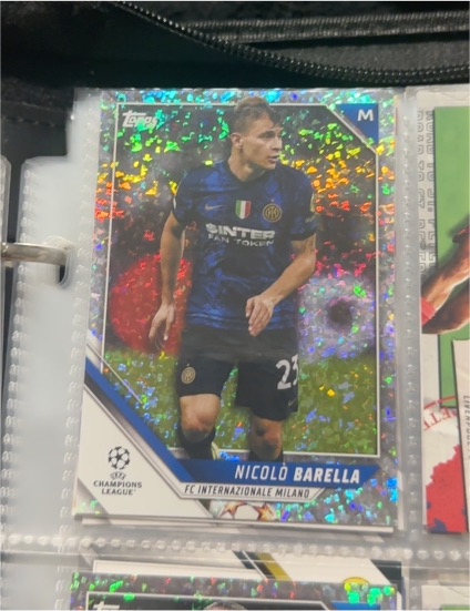 2021-22 Topps Chrome UEFA Champions League #149 Nicolò Barella — front