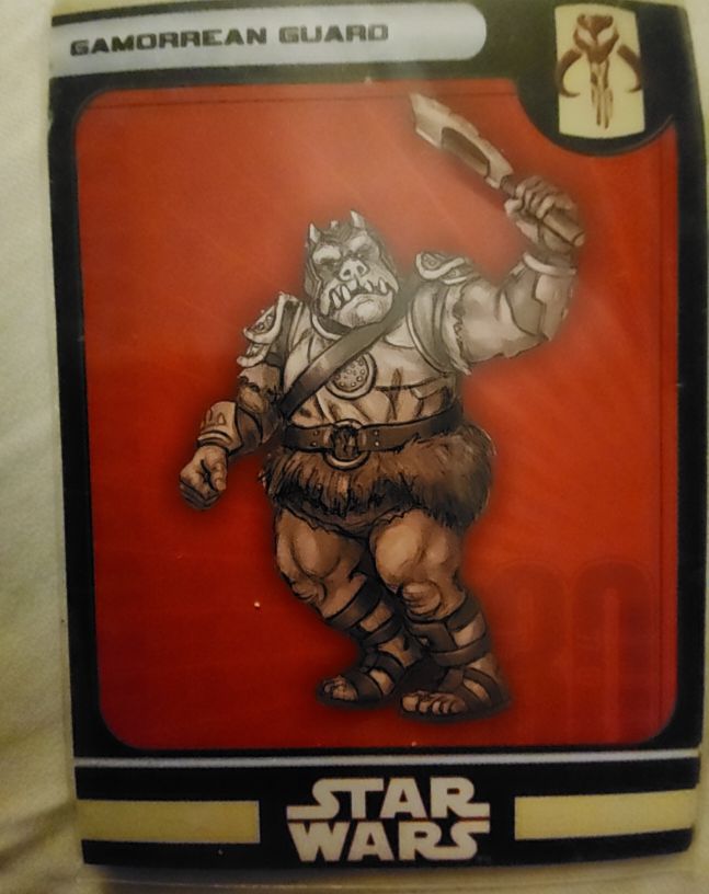 2004 Star Wars Miniatures #11A92 Gamorrean Guard — front