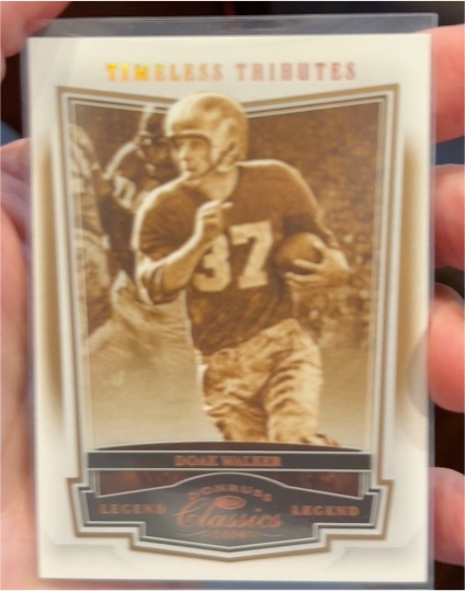 2008 Donruss Classics Legend Timeless Tributes Bronze Doak Walker — front