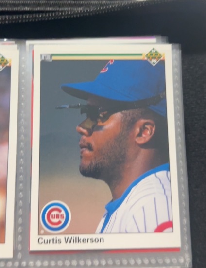 1990 Upper Deck #147 Curtis Wilkerson — front