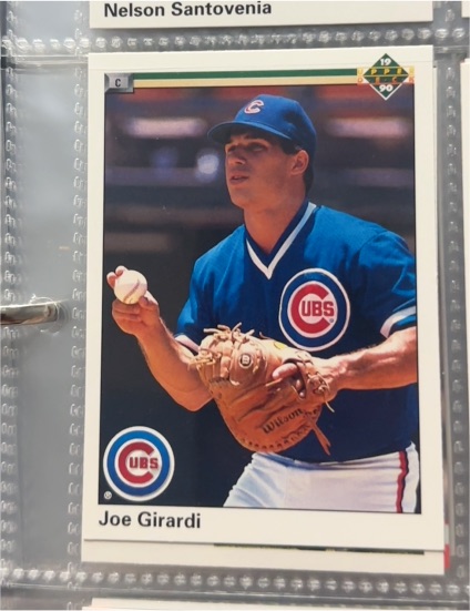 1990 Upper Deck #304 Joe Girardi — front