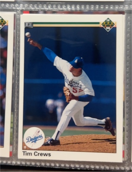 1990 Upper Deck #670 Tim Crews — front